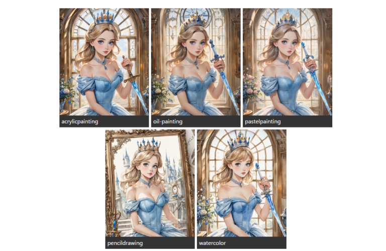 画風の研究～シンデレラ編～