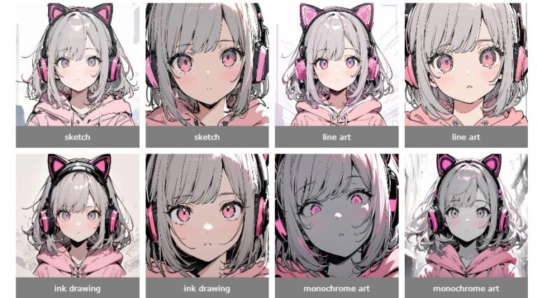 StableDiffusion画風を変える呪文【LORA不使用】